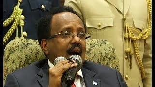 Khudbadii uu Farmaajo ku karbaashey mucaaradka oo dhameystiran [upl. by Merrell]