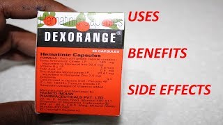 DEXORANGE Capsule Review Hindi  USES SIDE EFFECTS AND BENEFITS [upl. by Asirap]