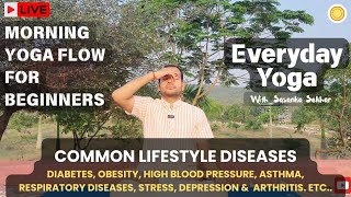 Yoga withSasanka is live  Yoga for weight loss  high blood pressure  Diabetes  health yoga [upl. by Ciri]