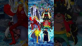 The Three Admirals vs all Pirates Who is the strongest trio  onepiece animeedit luffy [upl. by Lairbag408]