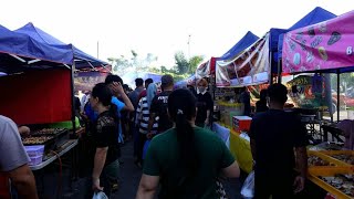 Suasana Bazaar Ramadhan Fujimart Tawau 2024 sabahtourism cuticutimalaysia travel [upl. by Bjorn]