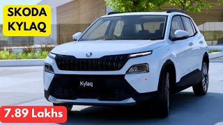 Skoda kylaq launched  Base model 789 lakhs  skoda kylaq 2024 review [upl. by Thoma]