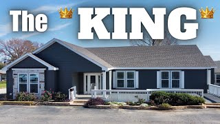 See why this NEW modular home model is called the quotKINGquot Prefab House Tour [upl. by Nylcoj]