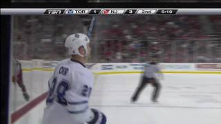 Colton Orr Breakaway Goal  Leafs 2  Devils 3  Jan 29th 2010 HD [upl. by Rosemari]