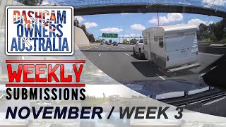 Dash Cam Owners Australia Weekly Submissions November Week 3 [upl. by Myrle529]