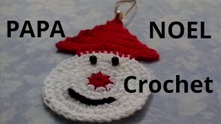 Papa Noel de NAVIDAD en tejido crochet o ganchillo tutorial paso a paso Moda a Crochet [upl. by Roberto]