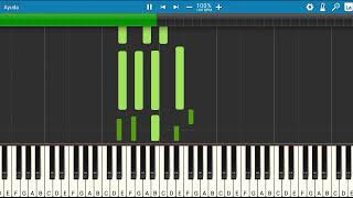 Sandro  Porque Yo Te Amo  Piano Tutorial  Midi [upl. by Venator]