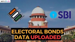 Electoral Bonds Data Uploaded On Election Commission Website  SBI Electoral Bonds News [upl. by Bibbie]