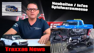 Traxxas News Snap ON Sprint Car Ford Fiesta ST XRT XMaxx  Blick auf die Spielwarenmesse 2024 [upl. by Pitts860]