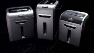 Fellowes IntelliShred and PowerShred Shredders [upl. by Ellehcrad]