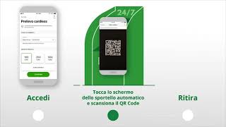 Prelievo Cardless  App Intesa Sanpaolo Mobile [upl. by Erelia]