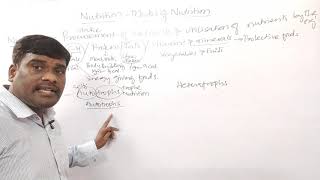 ClassX BioNutritionModes Of NutritionAutotrophic ampHeterotrophic Nutrition by Mallesh sir [upl. by Ettenhoj]