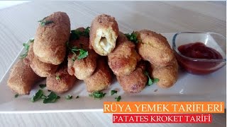 Patates Kroket Tarifi Farklı Kahvaltılık Tarifler [upl. by Nelloc]