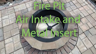 Smokeless Fire Pit Air Intake Final [upl. by Seidule]