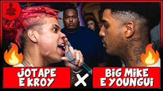 JOGOU NA CARA 🔥😱 Jotapê e Kroy x Big Mike e Youngui  SEMI  213ª Batalha do Ana Rosa [upl. by Rialcnis]