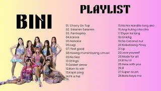 BINI PLAYLIST with Cherry On Top  JULY 11 2024 [upl. by Neicul]