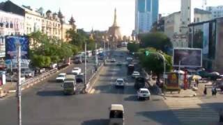 A Taste of Yangon Burma Myanmar  Burmese Street Food [upl. by Anoyk]