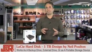 LaCie Hard Disk Design by Neil Poulton  1 TB  JRcom [upl. by Carmelle]