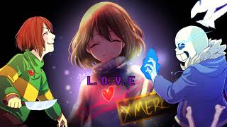 Undertale  Stronger Than You CharaFriskSans [upl. by Enicnarf]