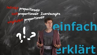 Antiproportionale Zuordnungen  einfach erklärt  Indirekt oder umgekehrt proportionale Zuordnungen [upl. by Erdnuaed]