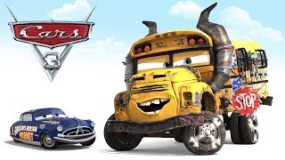 Cars 3 Movie English Game Miss Fritter Thunder Hollow Back Country Rally [upl. by Eelac]