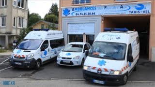 Vidéo AMBULANCES DES PAYS DE LAIN  Hauteville Lompnes 01  Santé  Services  VSL transport [upl. by Notlrac]