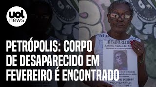 Petrópolis Desaparecido em fevereiro e mais 7 corpos são encontrados [upl. by Malonis78]