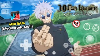 Finally Jujutsu Kaisen Cursed Clash Game Working On 4GB Ram Medieatek Mali Devices [upl. by Nauqed]