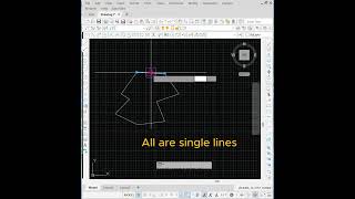 Single lines to Polyline and vice versa in AutoCAD [upl. by Iret]