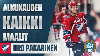 Iiro Pakarisen alkukauden kaikki 23 maalia [upl. by Edmonds]