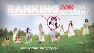 RANKING LOONAS DISCOGRAPHY bbc songs only [upl. by Reynard]