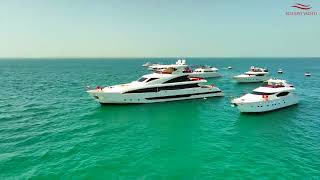 Xclusive Yachts  No1 Yacht Charter in Dubai [upl. by Anytsirk]