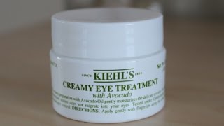 Review  Kiehls Creamy Eye Treatment with Avocado [upl. by Atenek]