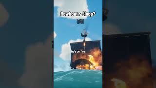 Is Rowboat Meta  Sea of Thieves seaofthieves sot funnygamingmoments [upl. by Aidiruy]