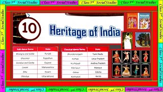 Class3 Chapter10 Heritage of India [upl. by Aldas]