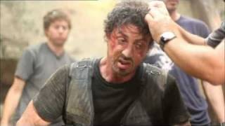 The Expendables Behind the Scenes  Fight Scene Steve Austin [upl. by Heisser]