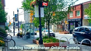 walking tour Kitchener Ontario Canada [upl. by Adnerb893]