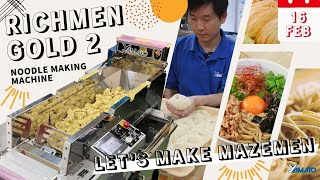 Online noodle class Lets make Mazemen Ramen February 16 2024 1000 AM JP [upl. by Namlaz421]