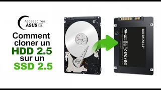 Clonage HDD 25 sur SSD 25 [upl. by Connor]