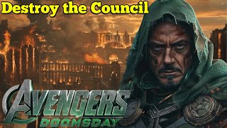 Avengers DoomsDay Doctor Doom Destroys The Council of Kangs [upl. by Korney]