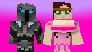 ANIMATION PopularMMOs Pat and Jen Minecraft Pat And Jen BABY CHALLENGE GAMES Lucky Block Mini Game [upl. by Fabiola]