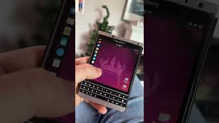 Ubuntu 2404 on the blackberry passport feels pretty smooth ubuntu linux  smartphone [upl. by Atiugal228]