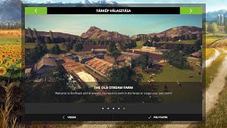 Fs 17 LIVE THE OLD STREAM FARM  1 Rész [upl. by Nileak956]