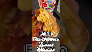 Guy Fieris Chicken Guy Buffalo Mac amp Cheese Chicken Sandwich guyfieri chickensandwich [upl. by Nicolella]