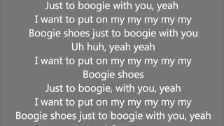 Glee  Boogie shoes  Lyrics [upl. by Ama]