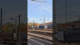 Göppingen Bahnhof Güterzug 😄 göppingen bahnhof stadt train zug fun shorts goeppingen [upl. by Hajile]