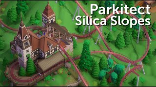 Parkitect Campaign Part 22  Silica Slopes  Castles amp Coasters [upl. by Noslrac]