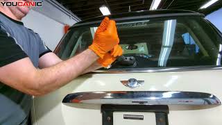 How to Change the Rear Wiper Blade on a 2002 Mini Cooper [upl. by Adnohsed]