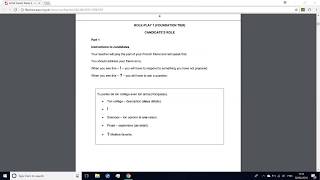 GCSE French Role Play Practice 1 [upl. by Mccandless]