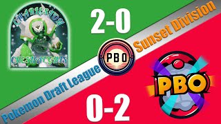 Pokémon Draft League  Charleston Chestnaughts VS Salt Lake Salandits  S7 W3 Sunset Div [upl. by Mailliw59]